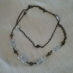 Pendleton Vintage Long Crystal Necklace